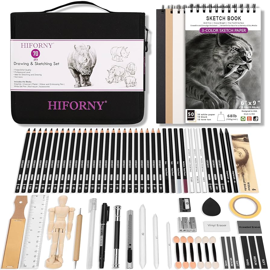絵画セット Amazon.com : Cra-Z-Art 80 Piece Art Set : Childrens Art